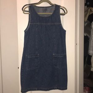 Vintage Denim Babydoll Dress